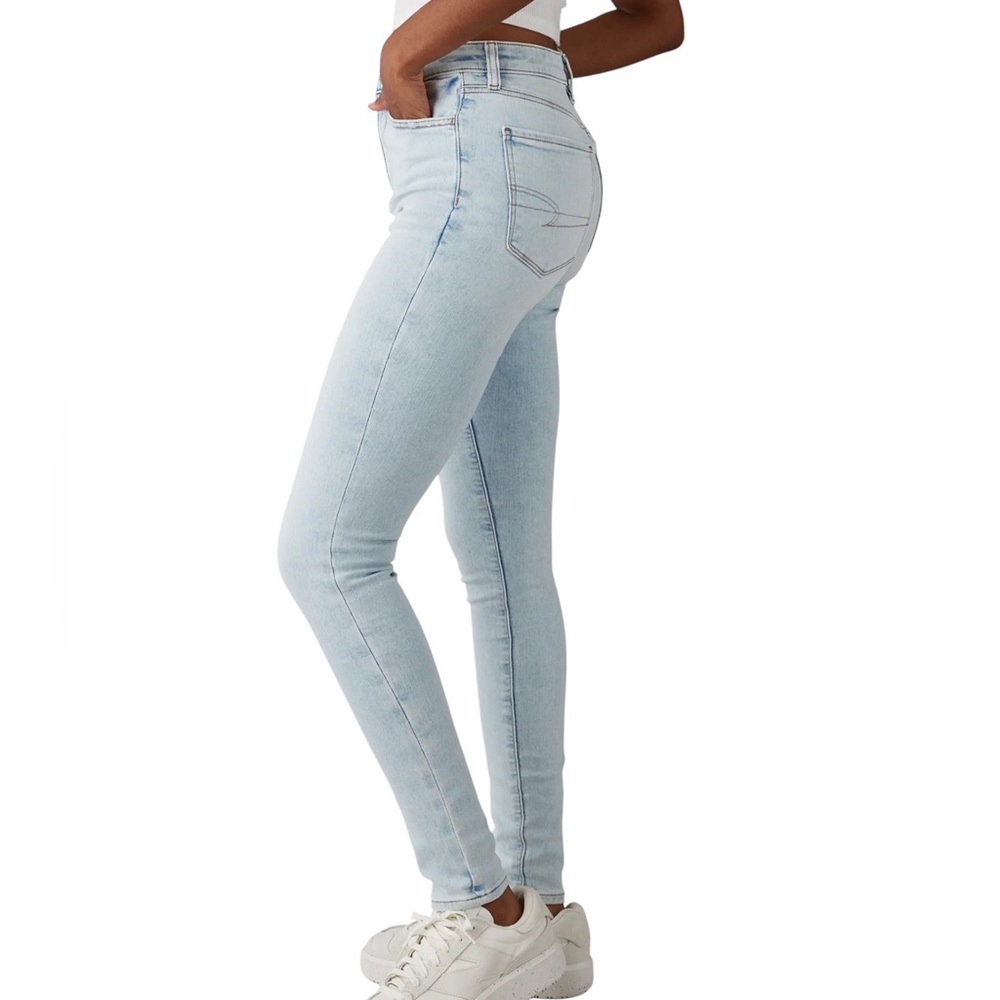 American Eagle Women's 360 Super Stretch X4 Powerfit Lowrise Jeggings 10 NWT